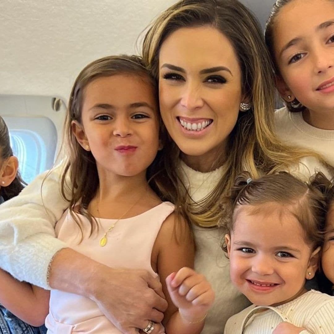 Jacky Bracamontes presume el encuentro de sus hijas con Shakira