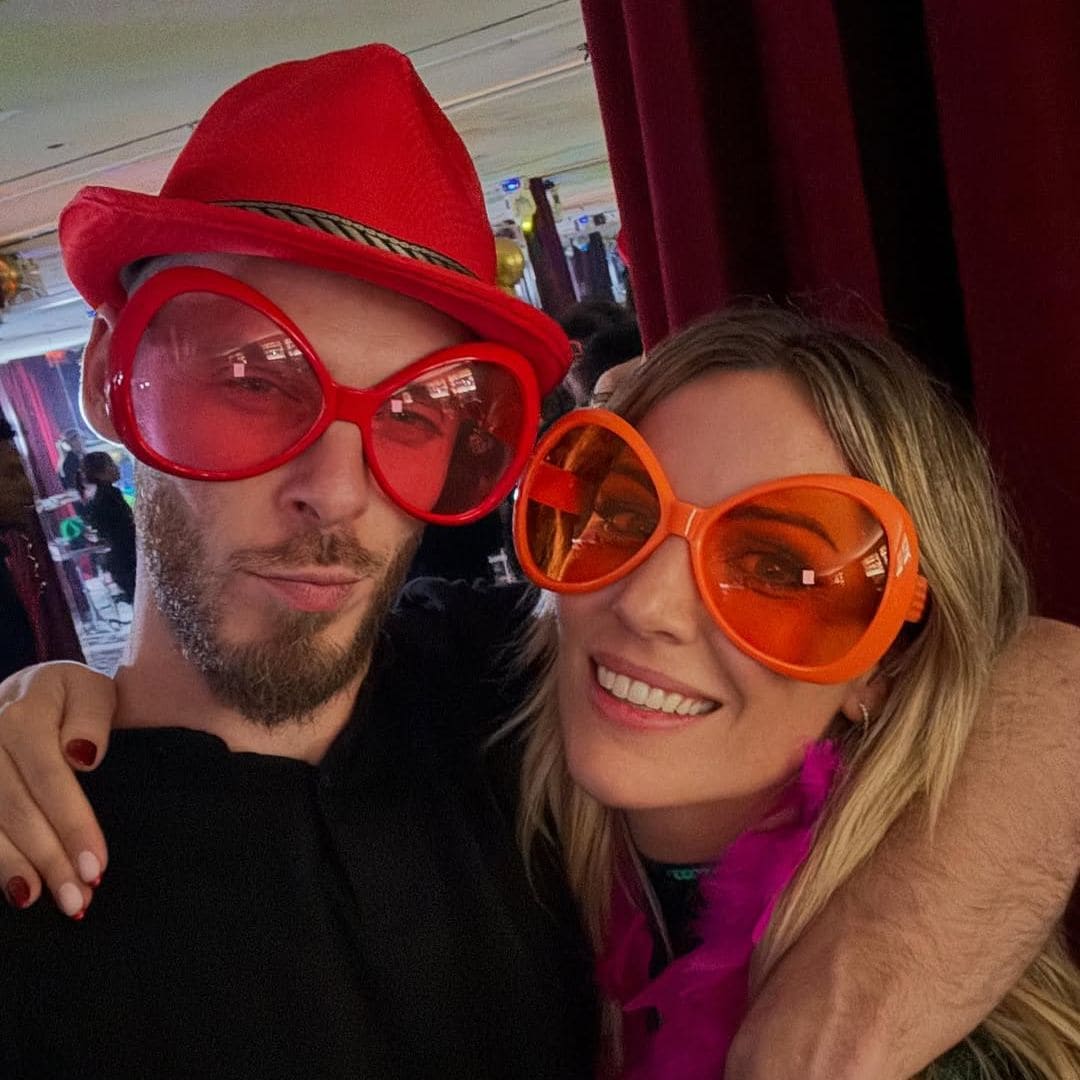 Edurne celebra su cumpleaños a la italiana y con la romántica felicitación de David de Gea