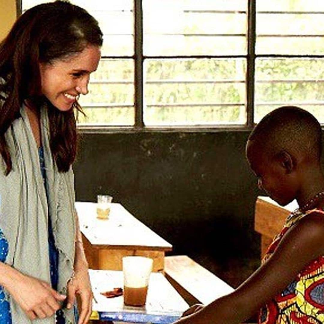 Meghan Markle comparte fotos inéditas de su labor humanitaria, incluso de antes de ser duquesa