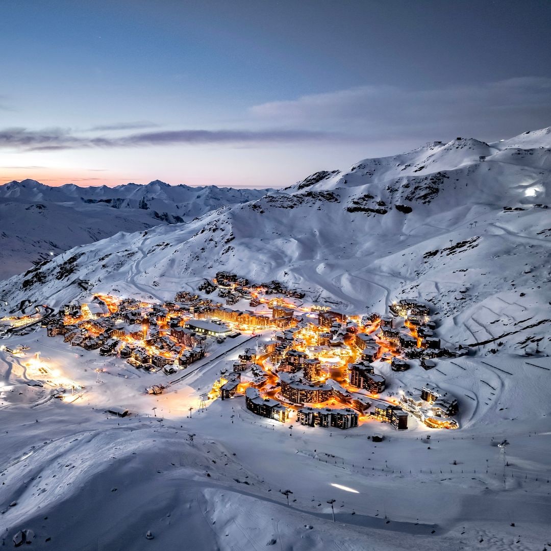 Estación de esquí de Val Thorens, en Los 3 Valles, elegida en los World Ski Awards como la mejor estación de esquí del mundo