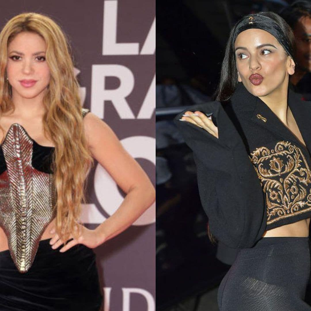 Shakira, Rosalía y 12 latinas más que nos encantaron con sus looks en 2023