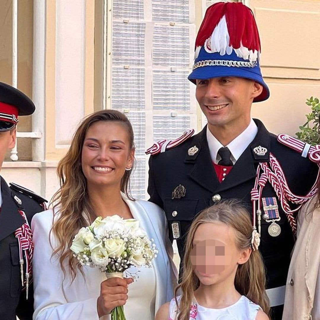 Los hijos de Estefanía de Mónaco, juntos en la boda de su hermano, el hijo mayor de Daniel Ducruet