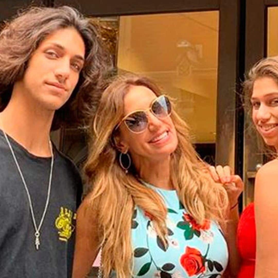 Los hijos de Lili Estefan ¡se avientan del paracaídas!