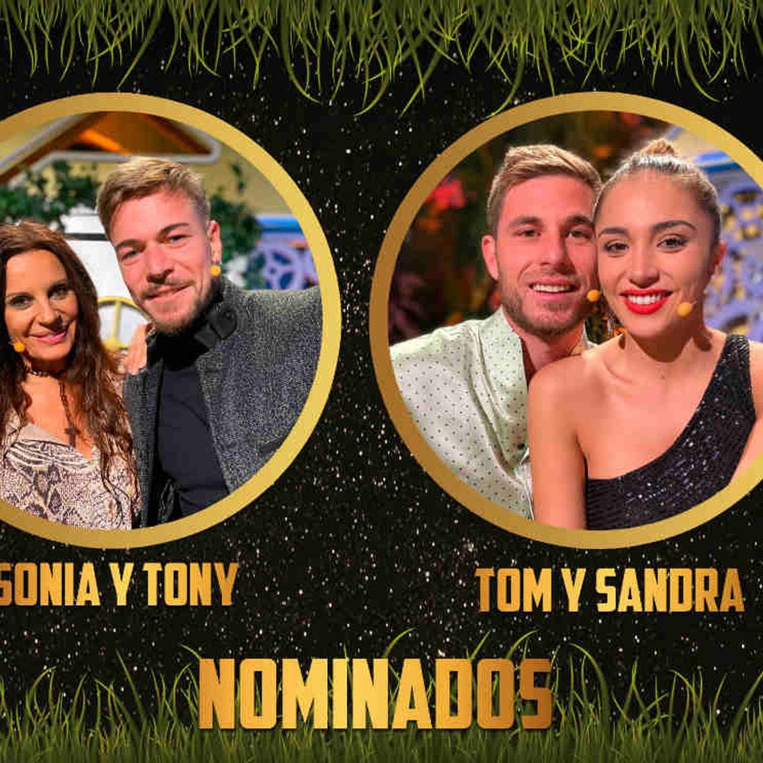 Sonia Monroy, Tony Spina, Tom y Sandra, nominados de 'La casa fuerte'