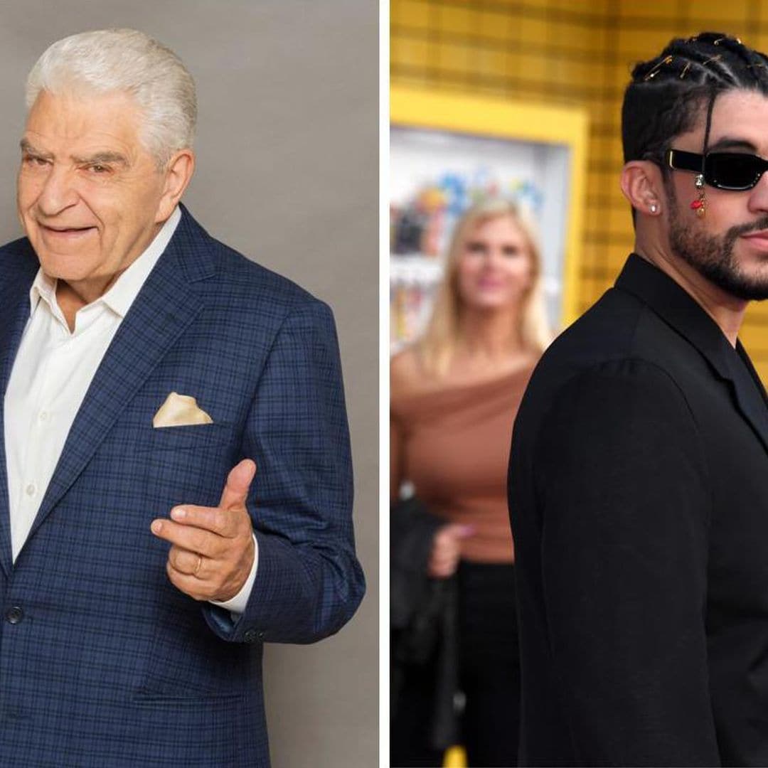 Don Francisco le reclama a Bad Bunny por no contestar sus llamadas: ‘Fui el primero que lo llevó a la TV’