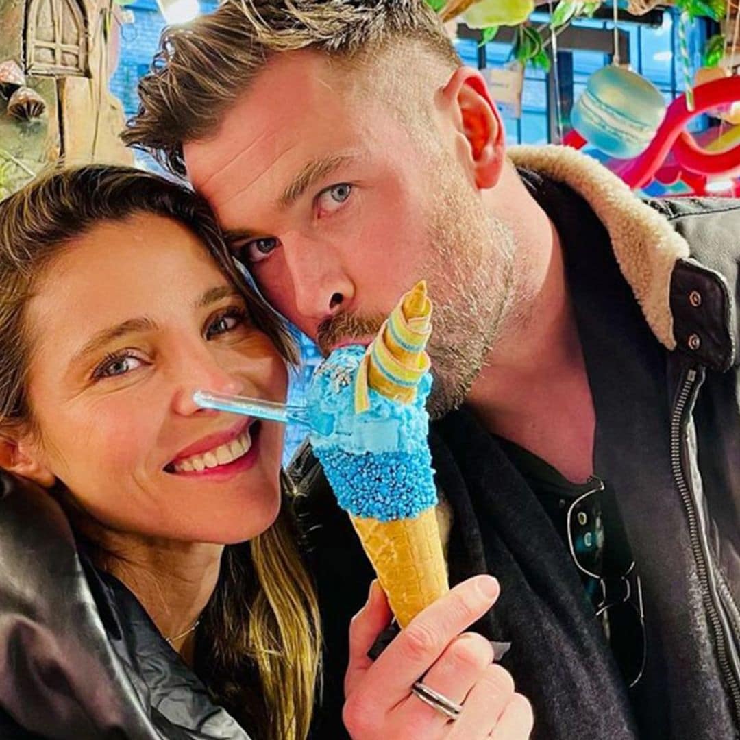 La cita más dulce de Chris Hemsworth y Elsa Pataky en Londres