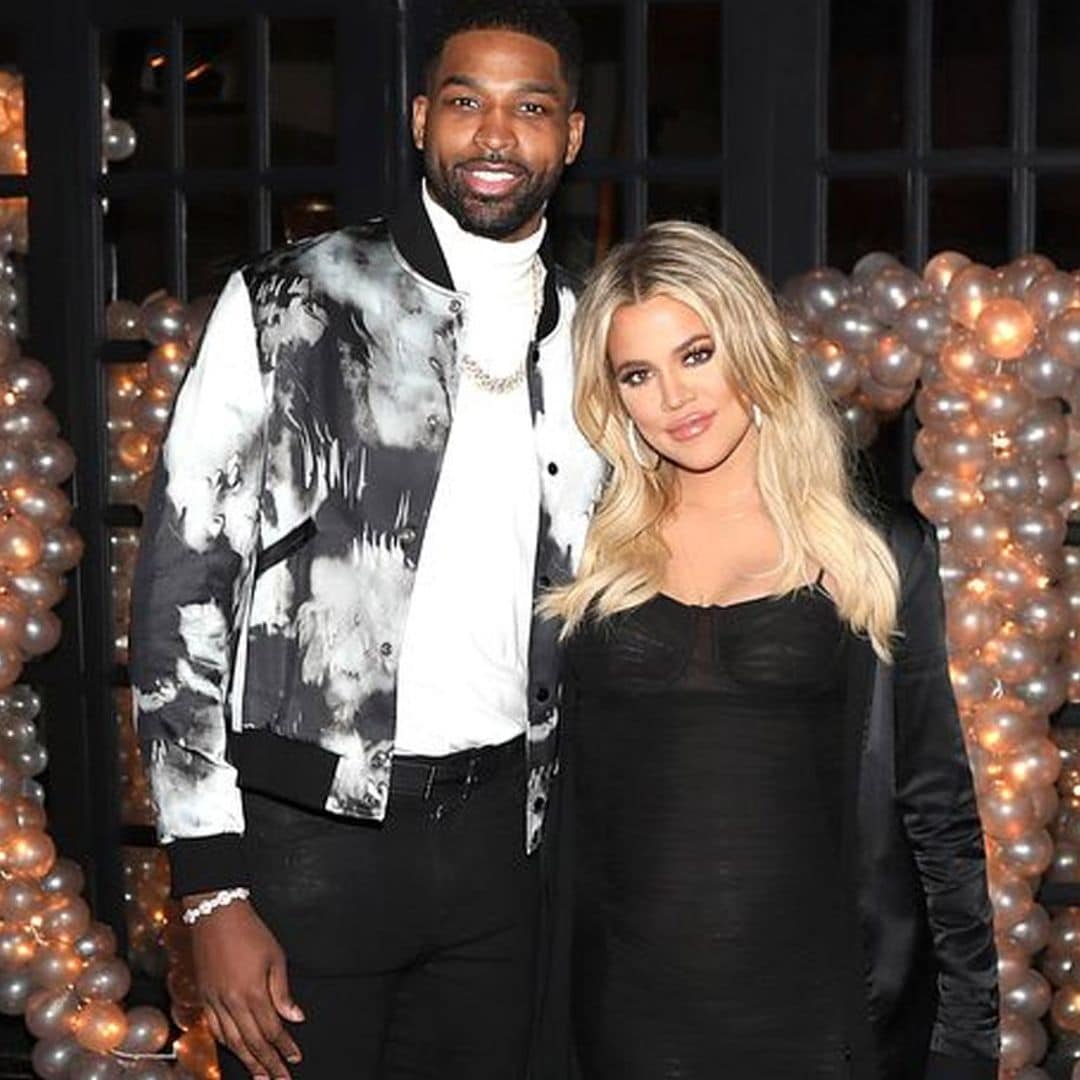 Khloe Kardashian reacciona a las imágenes de Tristan Thompson con otra mujer