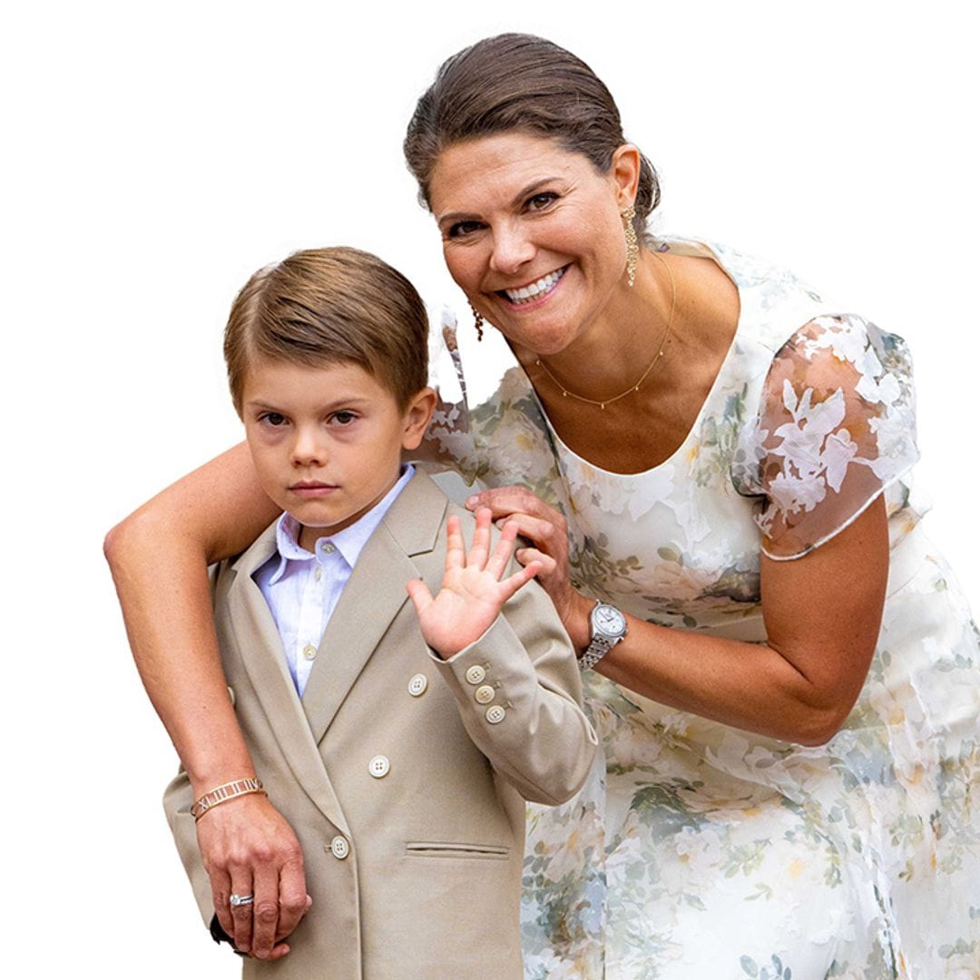 El espectacular cambio de Óscar, el hijo pequeño de Victoria de Suecia, que acaba de cumplir 8 años