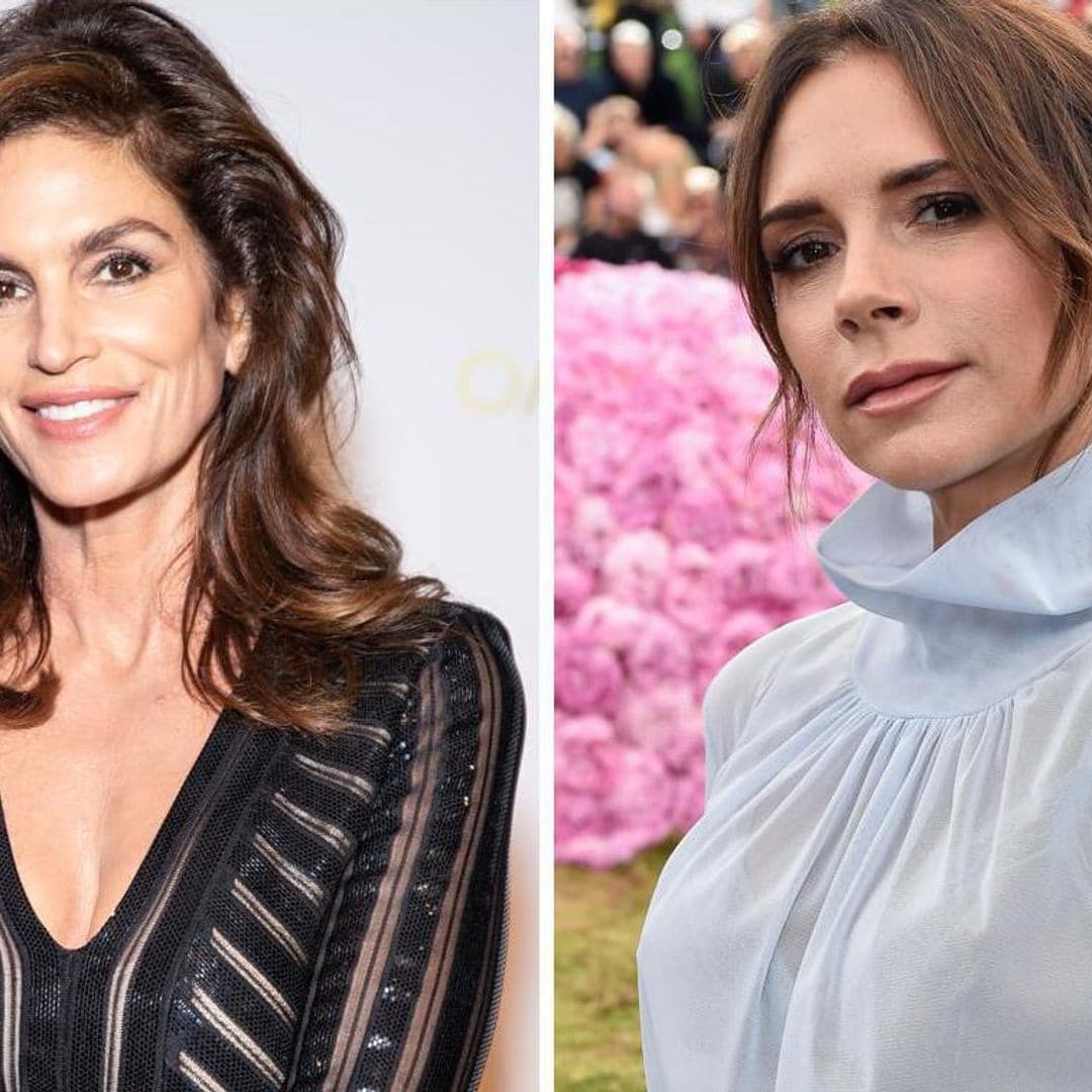 La inesperada conexión entre la familia de Cindy Crawford y los Beckham