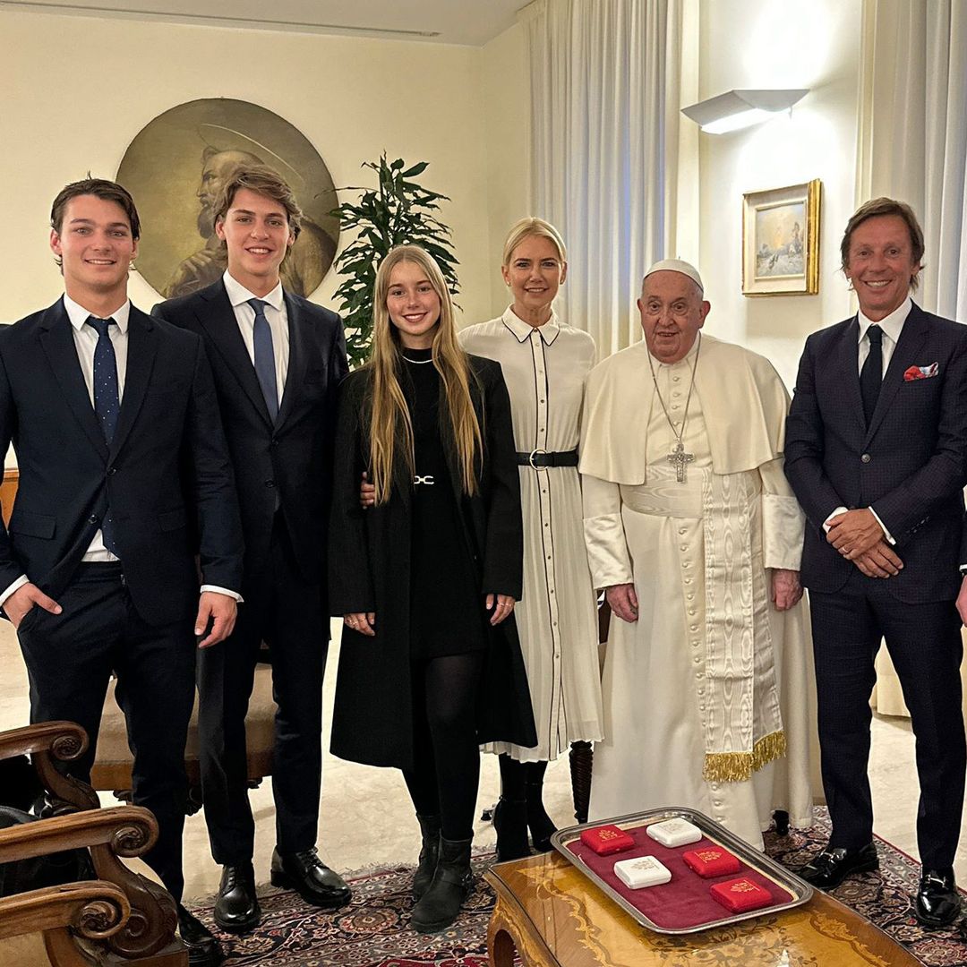 Valeria Mazza recuerda su encuentro con el papa Francisco pocos días antes de su hospitalización