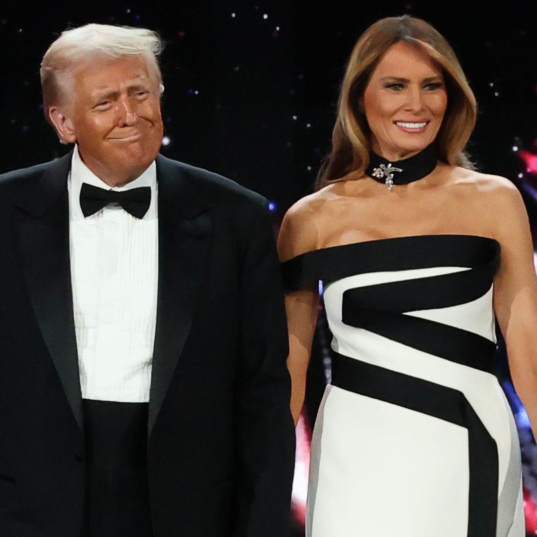 Todos los detalles del primer baile de Donald y Melania Trump en su nueva etapa en la Casa Blanca