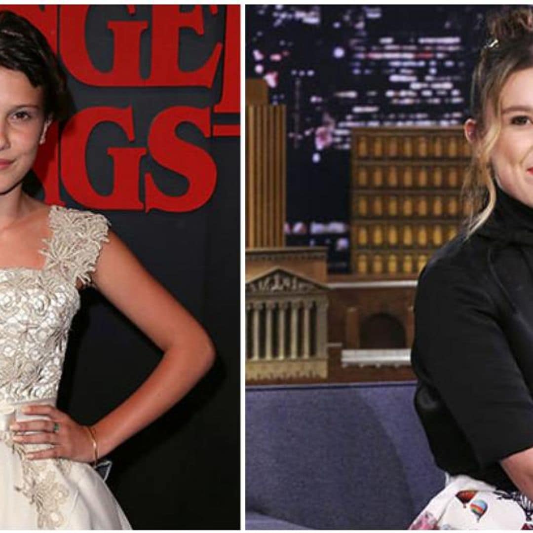 Millie Bobby Brown, la dulce niña se transformó en una bella señorita