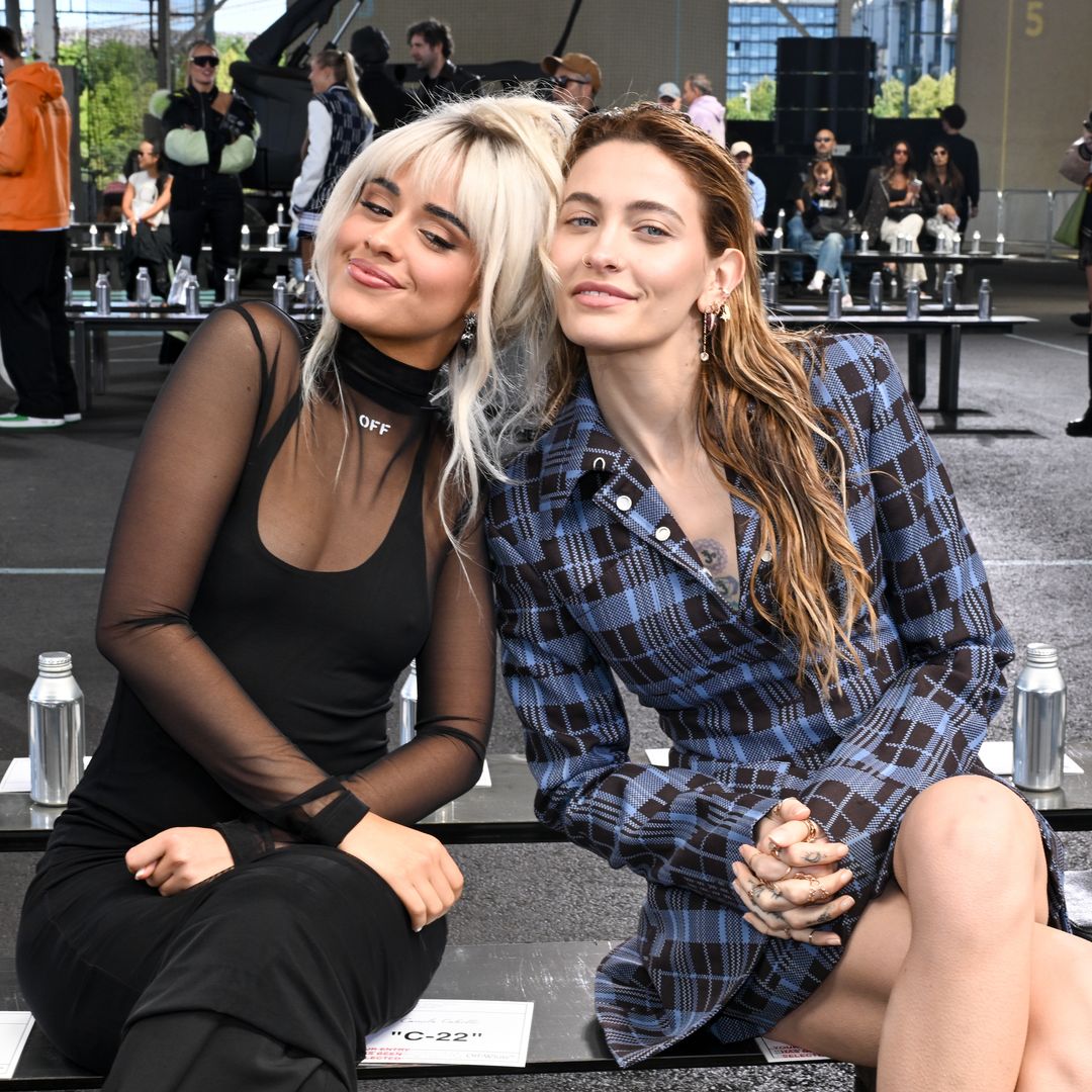 Camila Cabello y Paris Jackson compartieron la primera fila en el desfile de Off-White en Nueva York