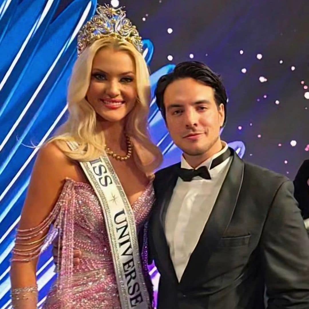 Vadhir Derbez presume su encuentro con Miss Universe 2024, Victoria Kjær Theilvig