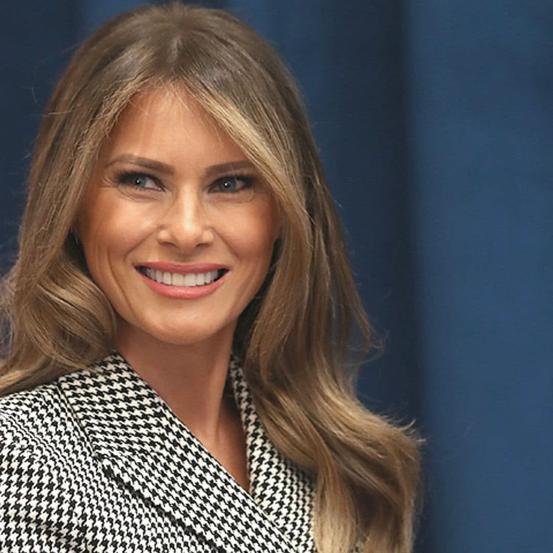 Melania Trump escoge la firma de la polémica tras el vestido de novia de Meghan Markle