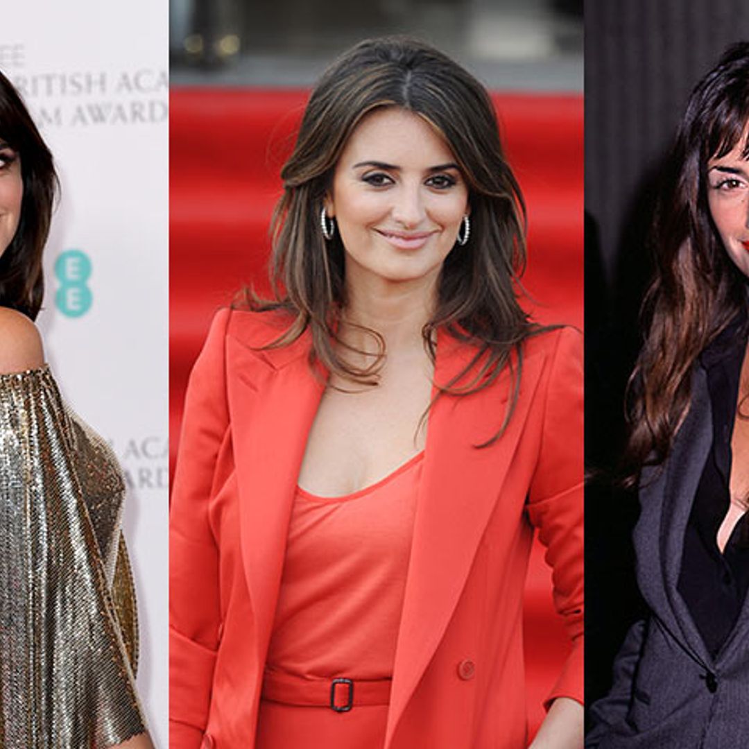 Los cambios de 'look' de Penélope Cruz antes de convertirse en Donatella Versace