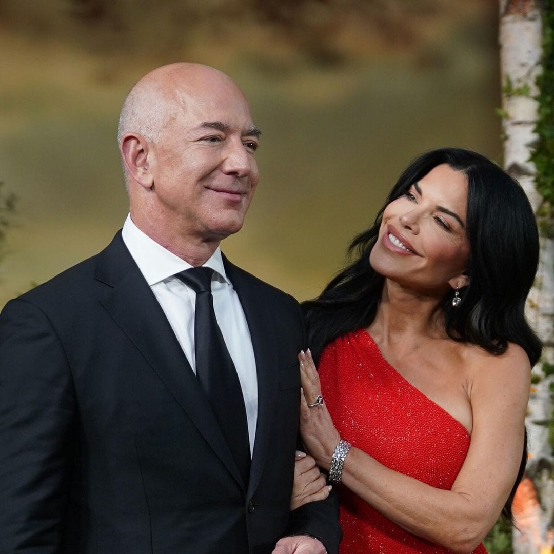 El supuesto anillo de compromiso de Lauren Sanchez y Jeff Bezos, valuado en $3.5 millones