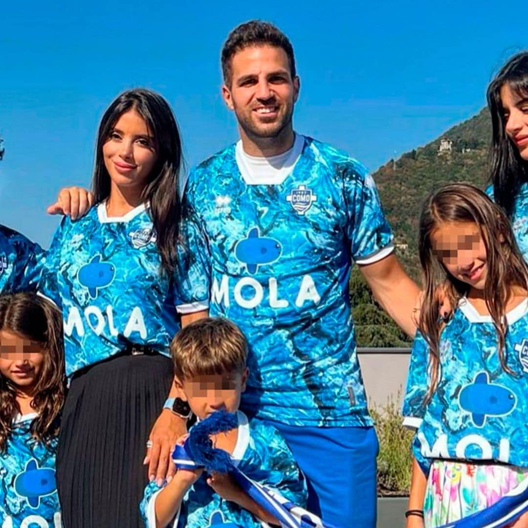 La gran familia de Cesc Fábregas y Daniella Semaan: cinco hijos, entre ellos una youtuber de 23 años y un futbolista de 19