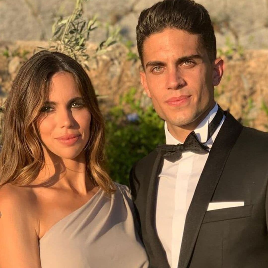 Melissa Jiménez y Marc Bartra firman su acuerdo de separación ante notario