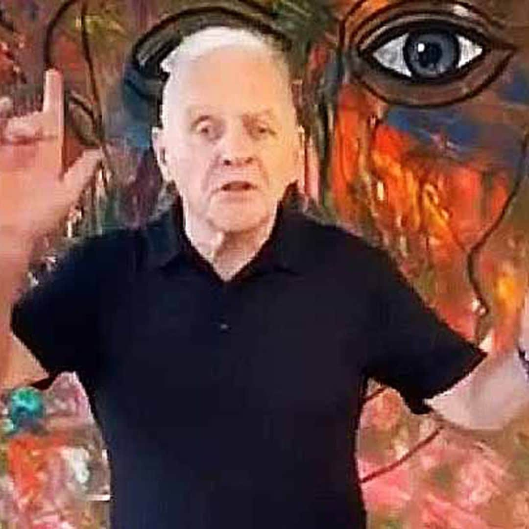 A ritmo de hip hop, Anthony Hopkins da una lección de baile a sus 82 años