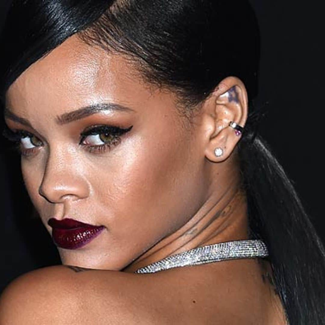 Rihanna y su característico estilo tras dar a luz: joyas, perlas y llamativas gafas de sol