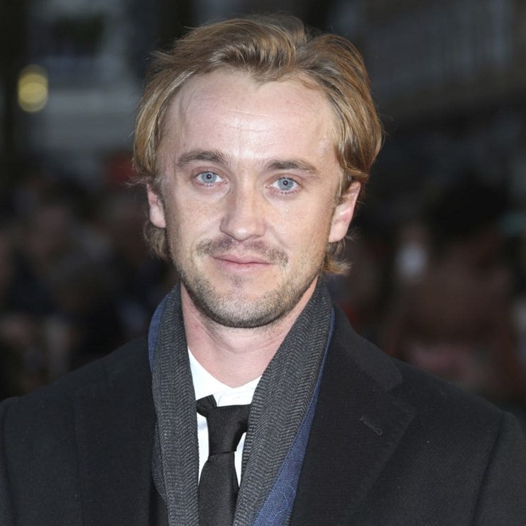 Tom Felton, Malfoy en  'Harry Potter', explica cómo se encuentra tras desplomarse en un partido de golf