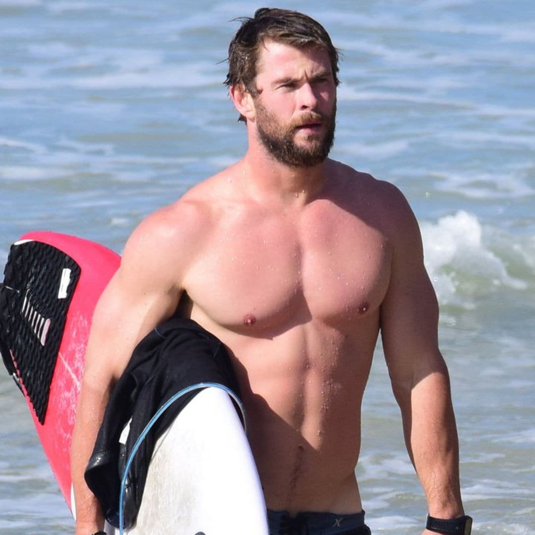 Los secretos de Chris Hemsworth, el Thor de Elsa Pataky, para estar en forma