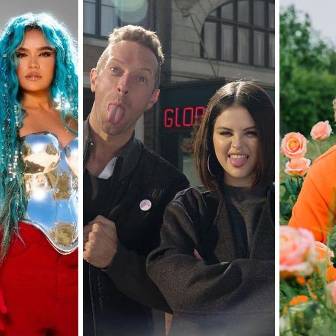 Viernes de Música Nueva: Becky G & Karol G, Coldplay & Selena Gomez y Ed Sheeran y Taylor Swift