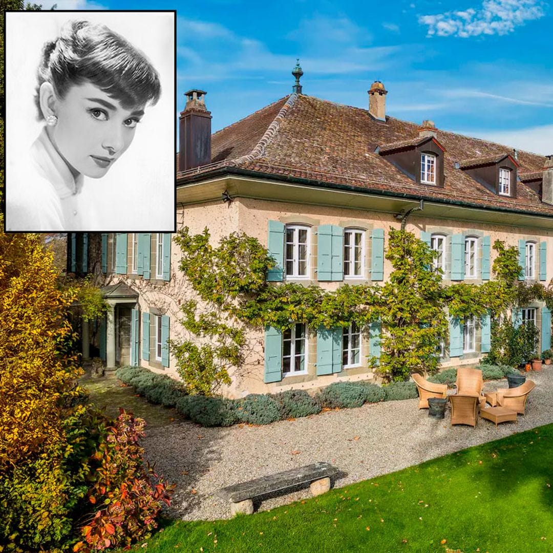 Audrey Hepburn vivió en esta casa durante 30 años: está en Suiza y tiene más de 12 habitaciones