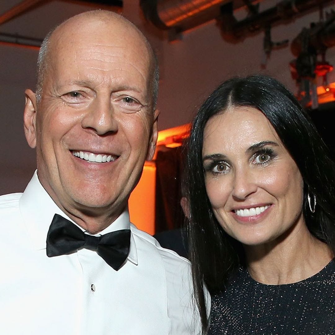 ¡Demi Moore y Bruce Willis ya son abuelos!