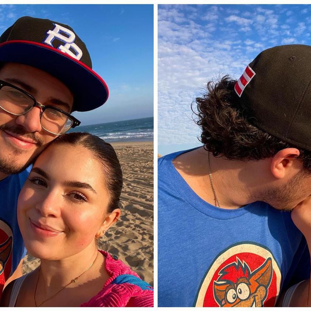 Cristian Muñiz, hijo de Marc Anthony, y su romántica escapada a la playa con su novia