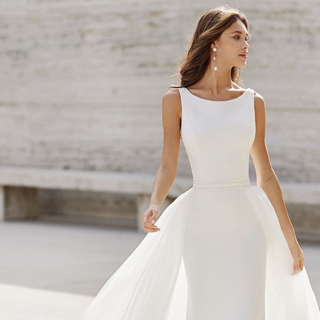 Si sueñas con un vestido de novia sofisticado, tienes que ver la nueva colección de Rosa Clará