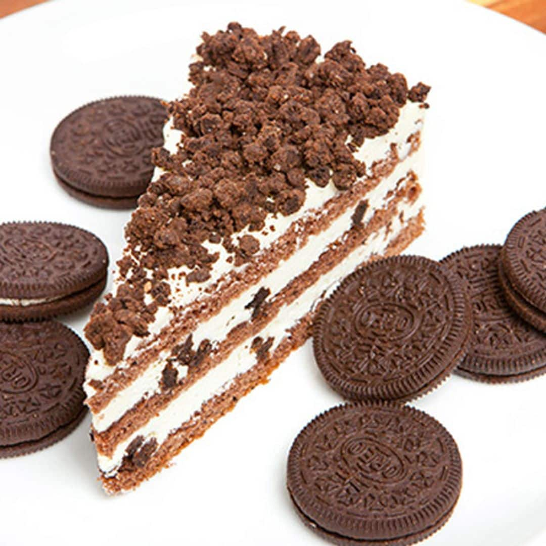 Bizcocho casero con galletas Oreo