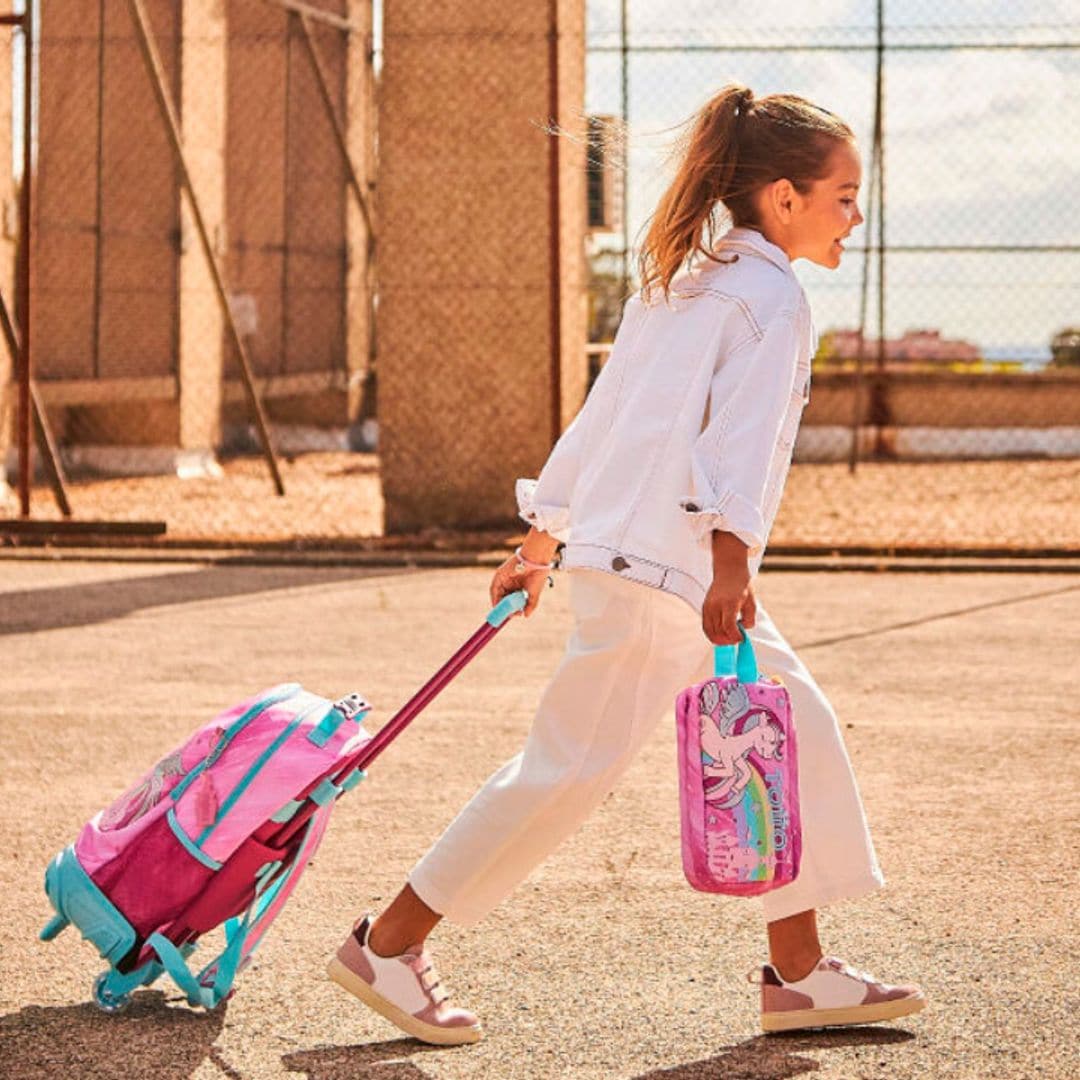 Mochilas de colegio con ruedas para niñas online