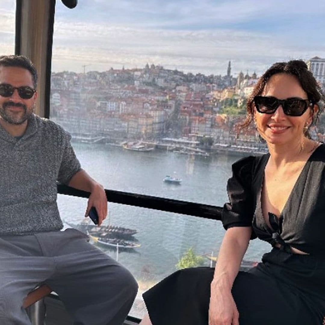 Ana de la Reguera y Poncho Herrera continúan con sus románticas vacaciones por Europa