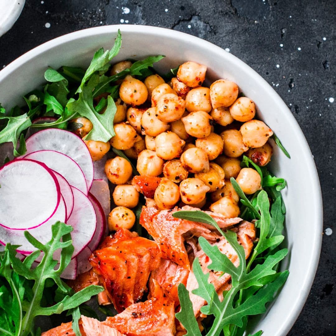 garbanzos salmon adob