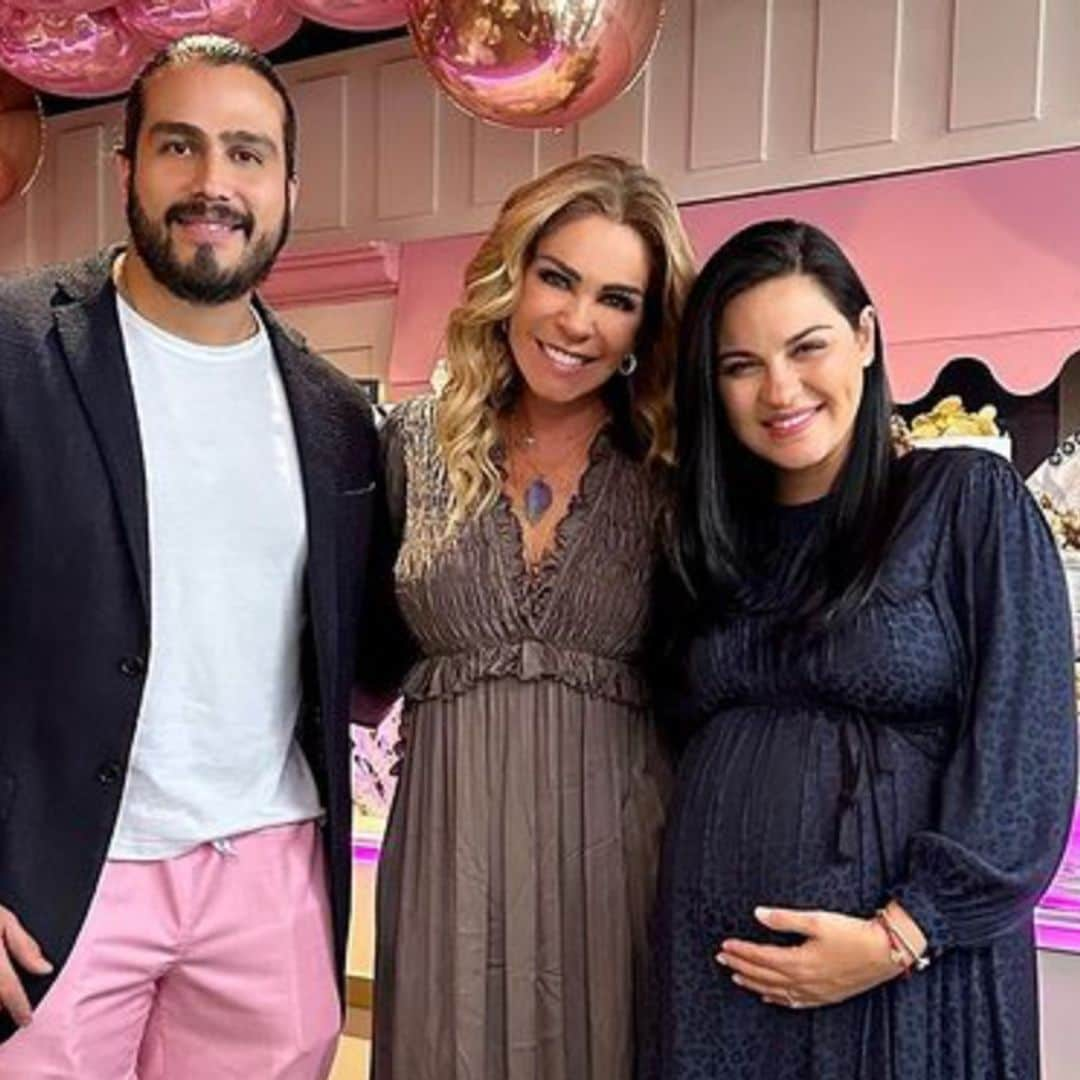 Maite Perroni ('RBD') celebra muy ilusionada el baby shower de su primera hija