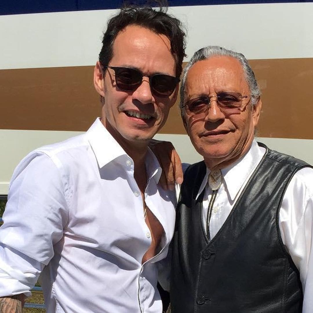 ¡Marc Anthony está de fiesta! su querido padre cumple 85 años