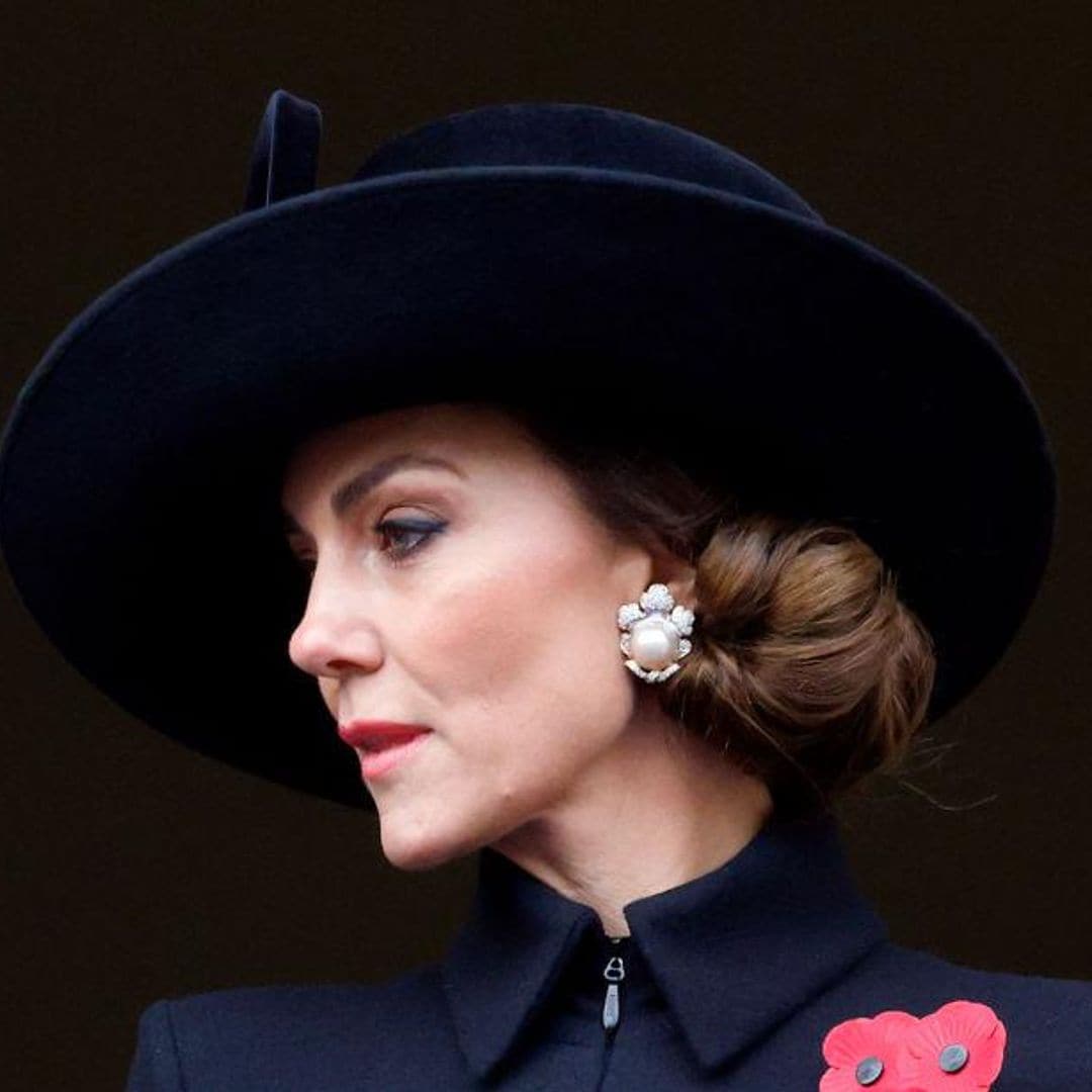 La princesa de Gales aviva la memoria de la reina Isabel II