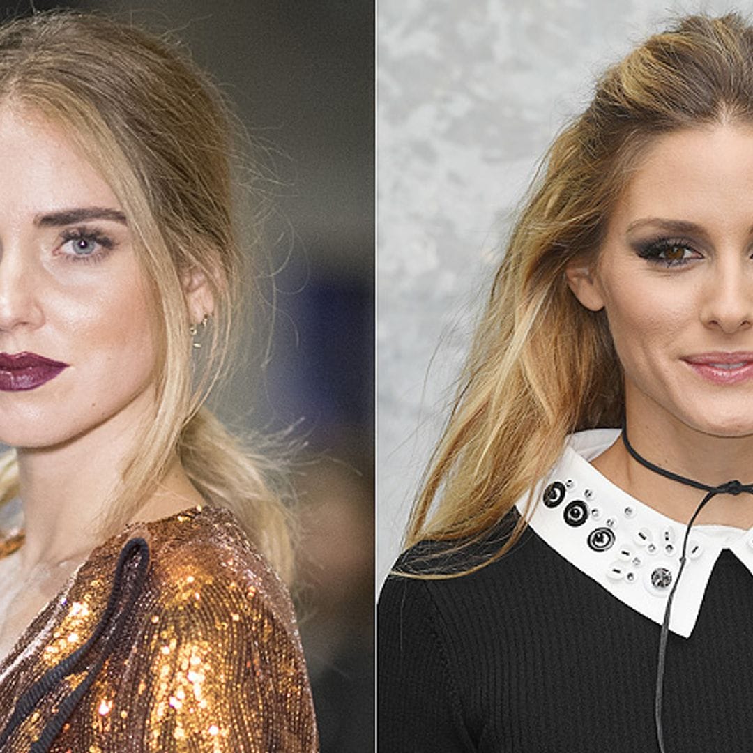 Olivia Palermo vs. Chiara Ferragni: duelo 'beauty' en Milan