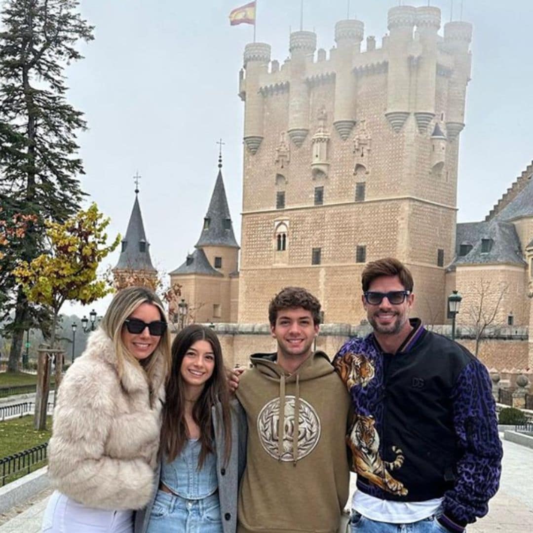 William Levy con su ex, Elisabeth Gutiérrez, y sus hijos visitan Segovia: ¿reconciliación a la vista?