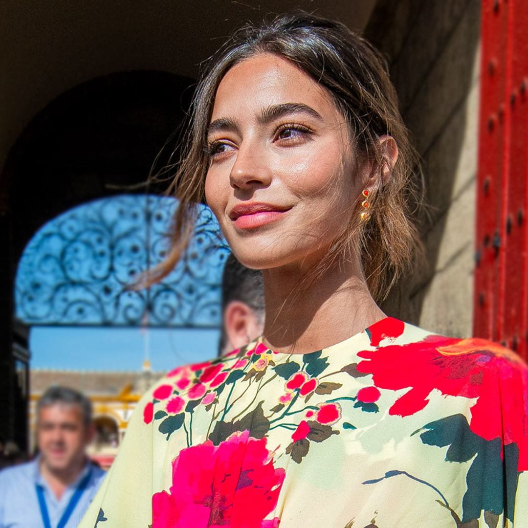 El look de invitada con alpargatas de Rocío Crusset es ideal cuando no vistes de flamenca en la Feria
