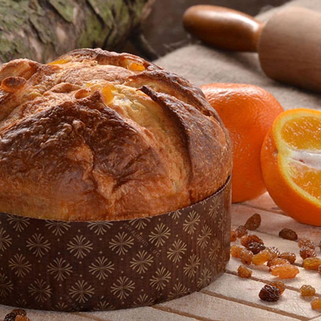 Panettone de naranja y miel