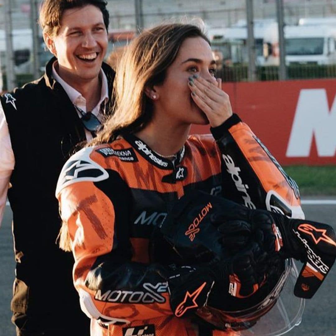 María Pombo, más 'Motomami' que nunca junto a Marc Márquez o Fonsi Nieto