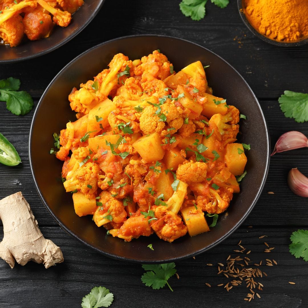 ¡Pura explosión de sabor! ¿Conoces las patatas ‘Aloo Gobi’ típicas de la India?