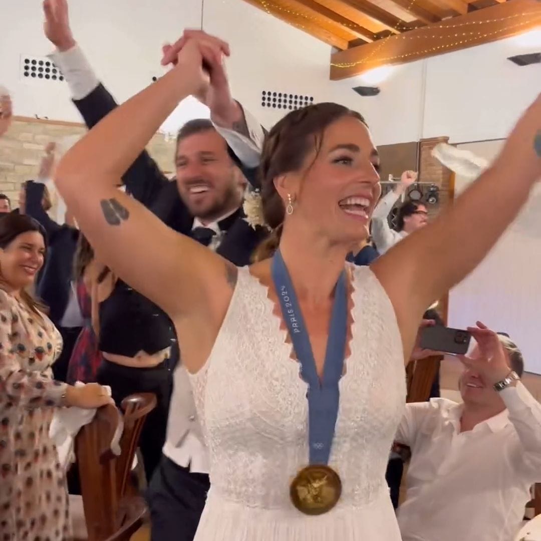 La boda de la waterpolista Maica García, medalla de oro en los Juegos Olímpicos de París 2024