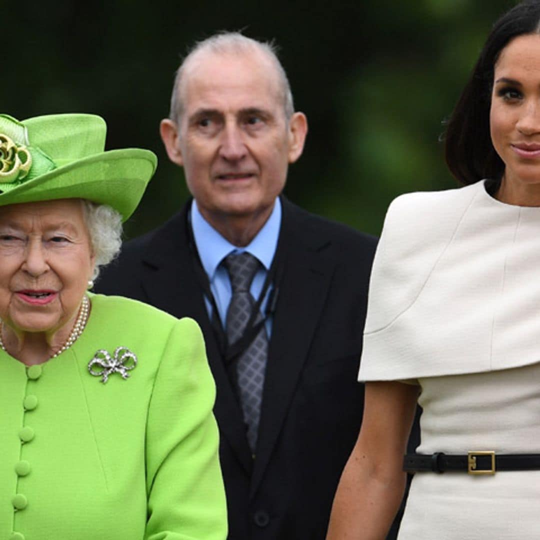 ¡A solas con la Reina! La duquesa de Sussex aprende de la mejor