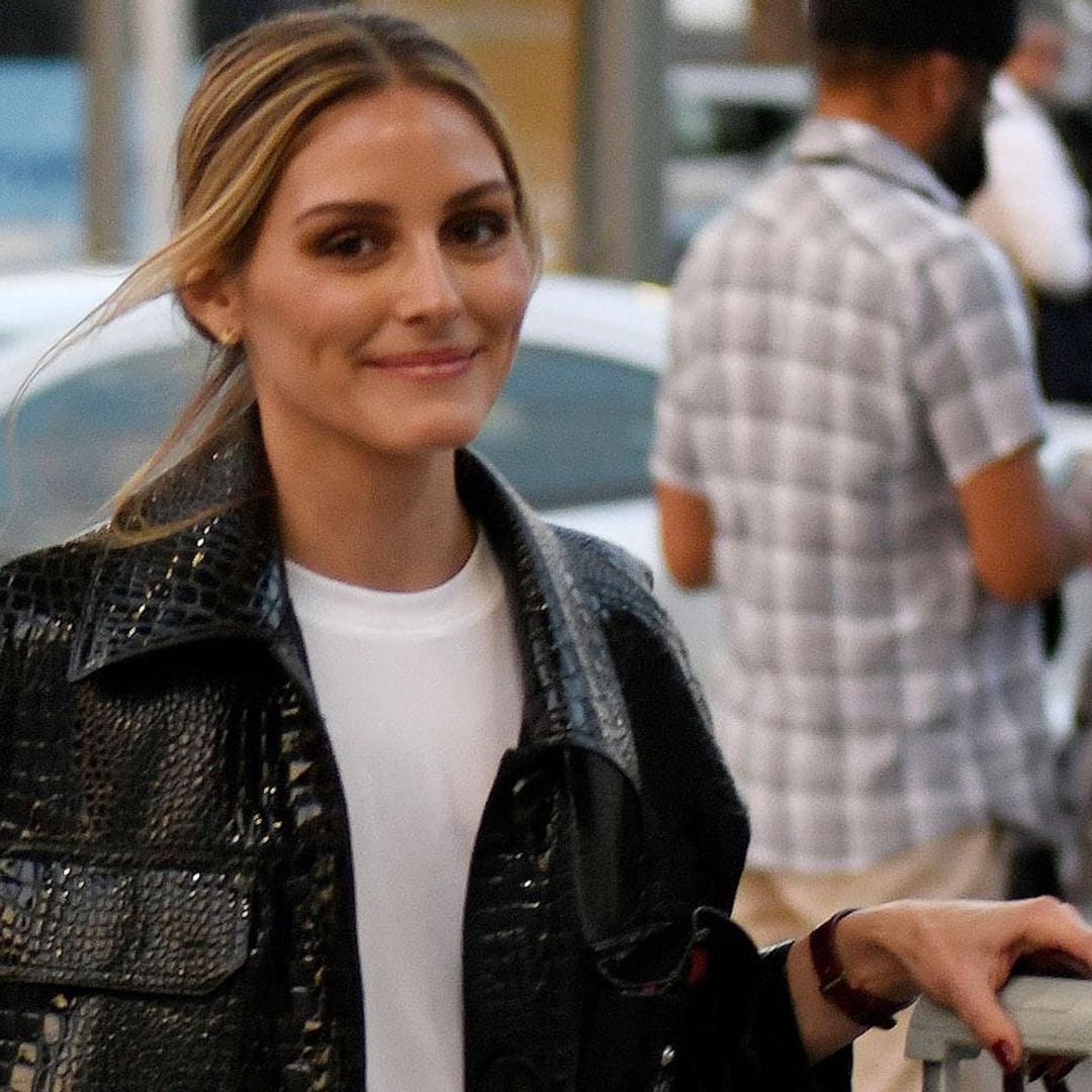 Olivia Palermo llega a Mallorca para asistir a la boda de Mafalda de Bulgaria