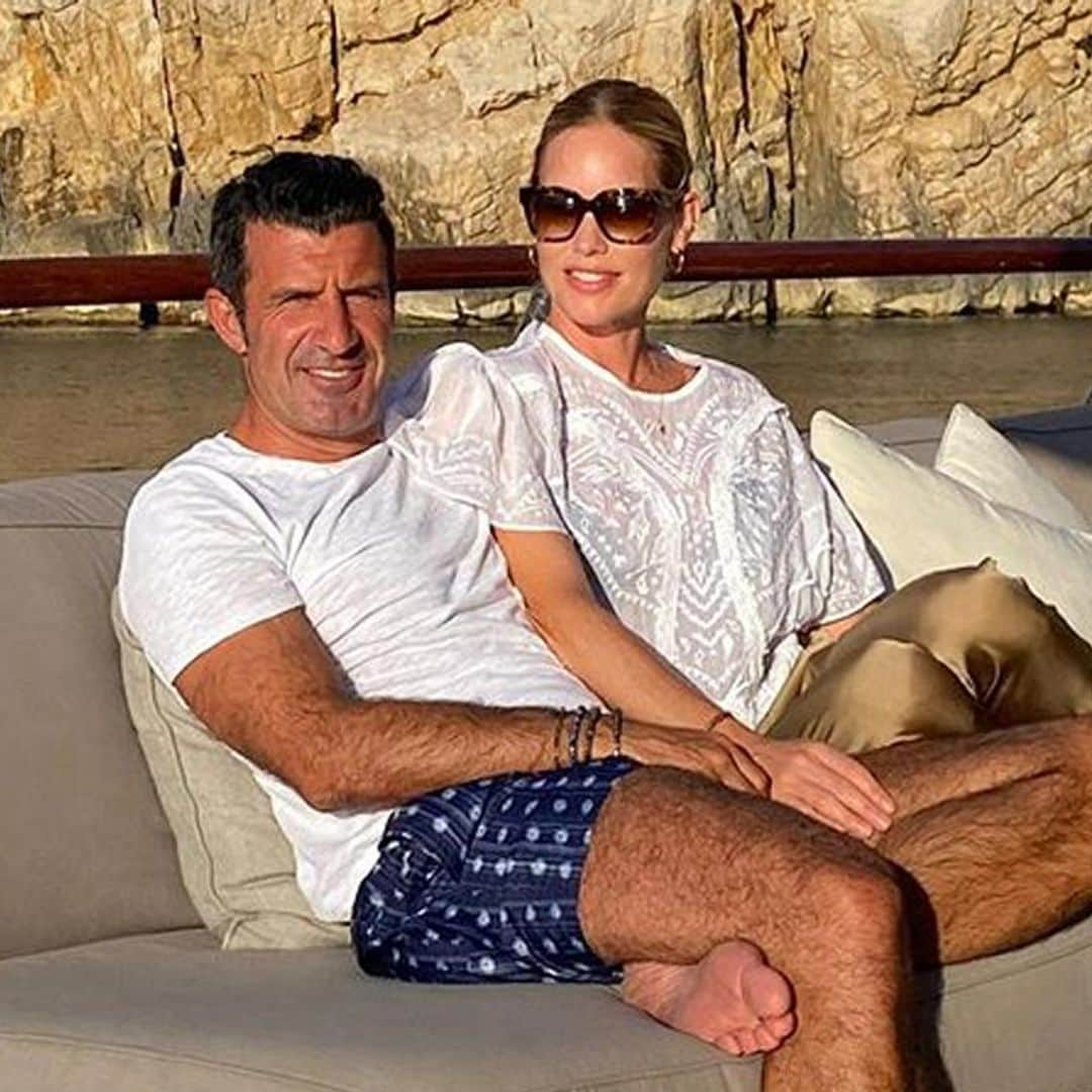 Luis Figo y Helene Svedin nos descubren sus idílicas vacaciones