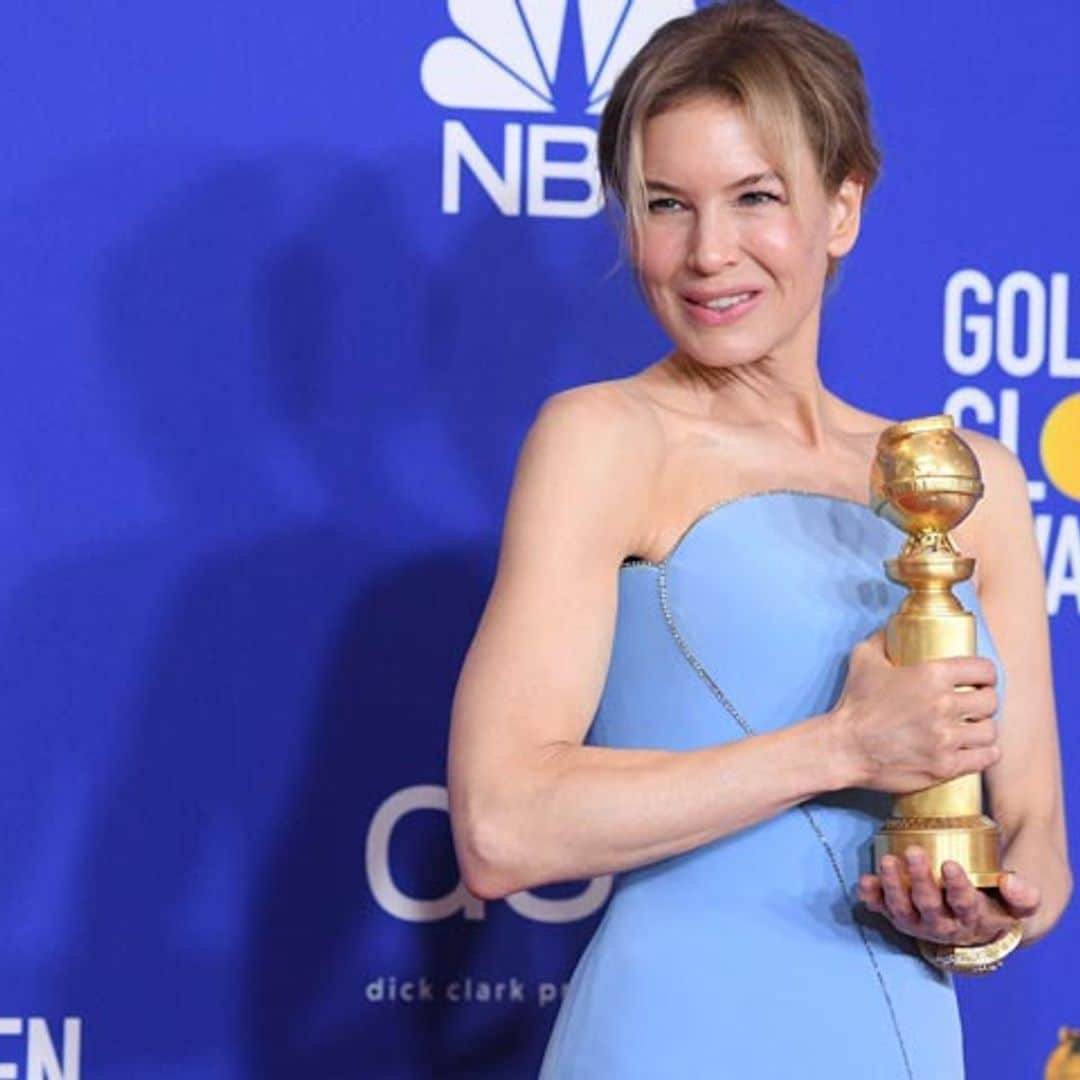 Renée Zellweger y su momentazo 'Queen Letizia': así impactó la actriz en los Globos de Oro